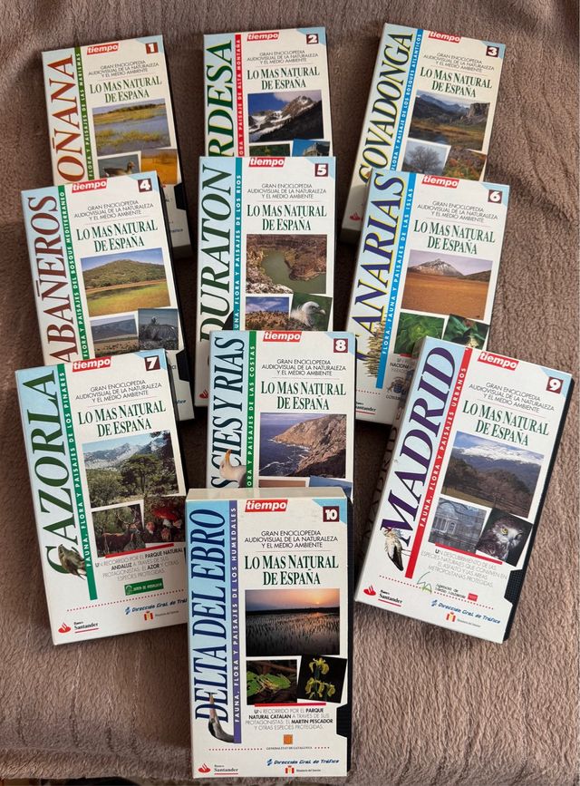 39 Cintas VHS documentales
