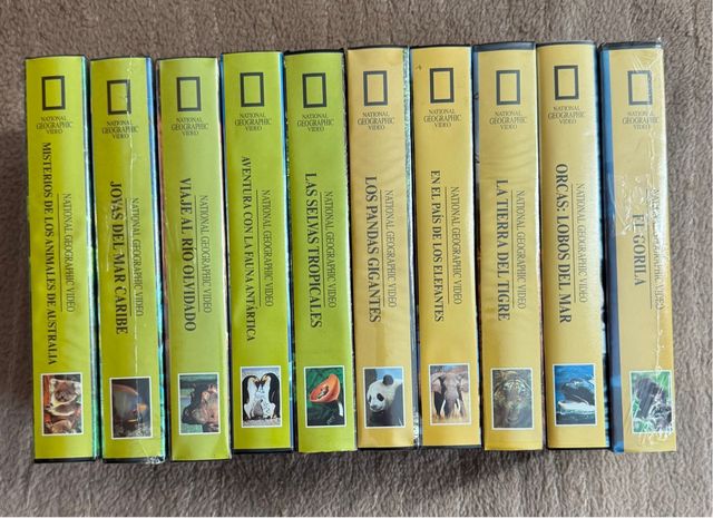 39 Cintas VHS documentales