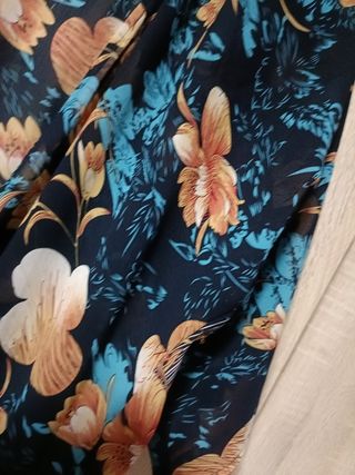 Kimono bolero chaqueta flores japonesa