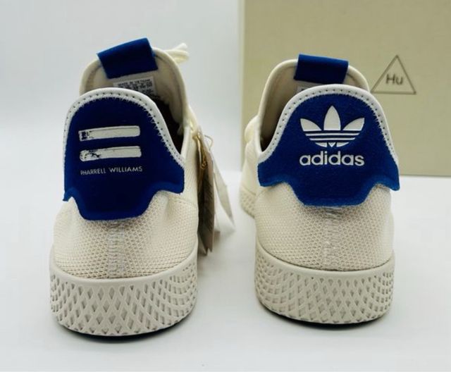 Adidas Pharrell Williams Tennis Hu Blancas 
