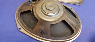 Lote 2 altavoces Retro ovalados 4 ohmios