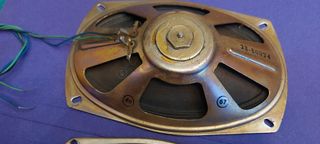 Lote 2 altavoces Retro ovalados 4 ohmios