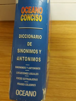 Diccionario conciso de sinonimos yantonimos