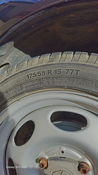 LLANTAS ORIGINALES CON NEUMÁTICOS SMART FORTWO 451