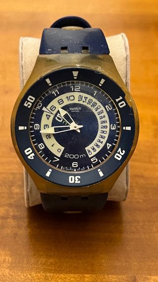 Swatch SUGK100 Whale Ride Fun Scuba Diver 200m