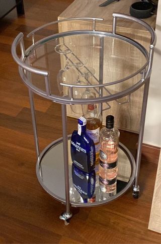 Carrito bebidas elegante