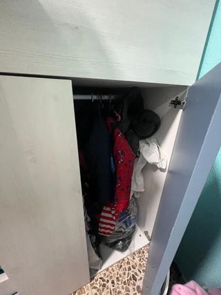 Cama tren con almacenaje