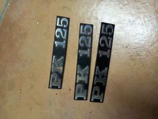 Emblema Vespa PX 125 x 3 und