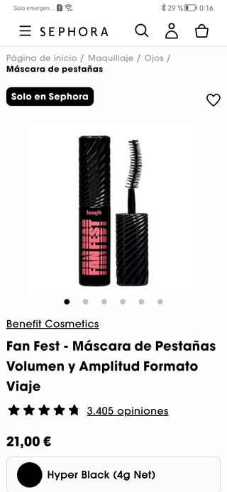 *-% Pack Benefit Pestañas y Cejas*