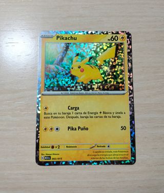 Carta Pikachu McDonald's 2025