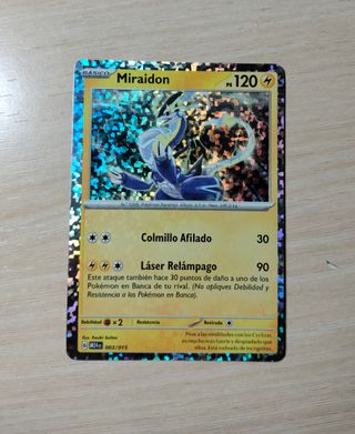 Carta Miraidon McDonald's 2025