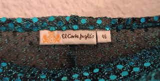 Top de lentejuelas de fiesta (El Corte Inglés)