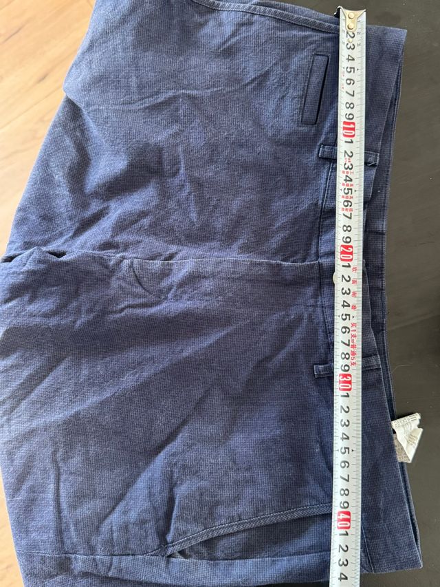 Pantalón Chino ZARA Hombre Azul Marino