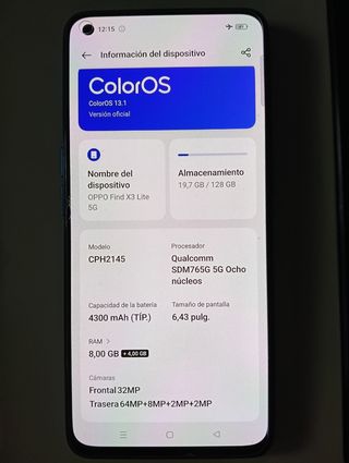Cellulare OPPO Find X3 Find Lite