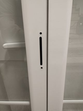 Ventana de aluminio blanco SIN MARCO CLIMALIT