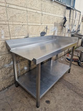 Mesa salida entrada lavavajillas 140m