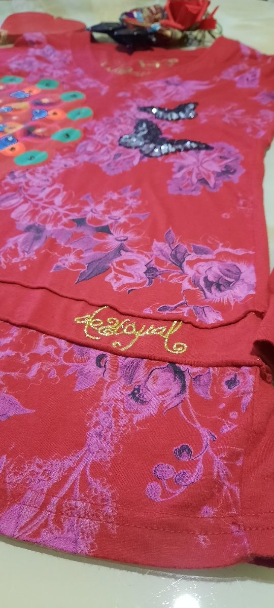 Maglia Desigual colore rosso