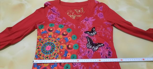 Maglia Desigual colore rosso