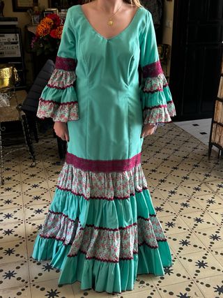 Traje de flamenca