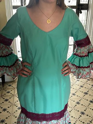 Traje de flamenca