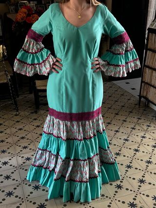 Traje de flamenca