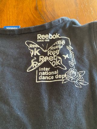 T shirt donna vintage Reebok nera L
