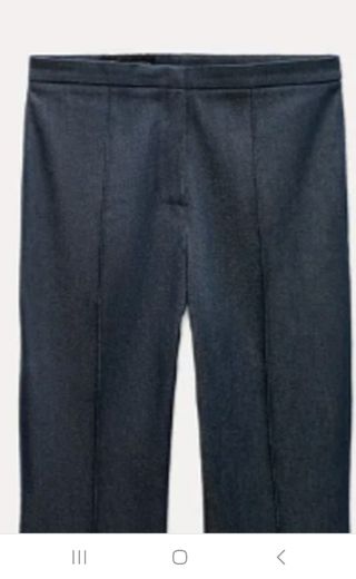 Pantalon flare tiro alto