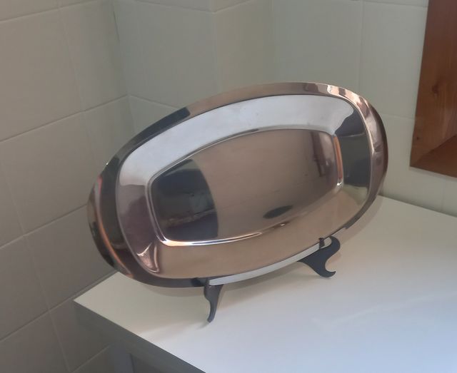 Bandeja Acero Inox Vintage