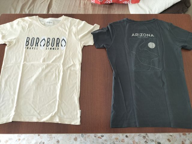 4 Camisetas Álvaro Moreno T:13-14