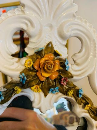 Specchio Capodimonte Vintage 