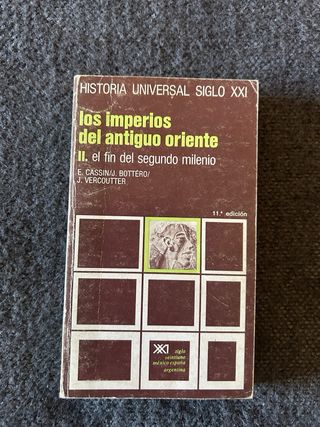 Lote de 3 libros Historia Universal Siglo XXI