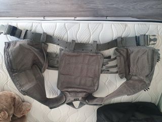 Chaleco tactico mil-tec/airsoft.