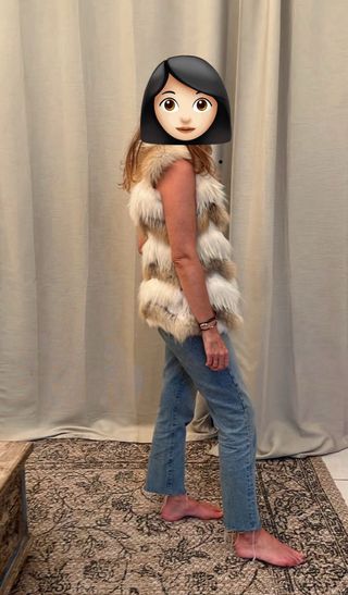 Chaleco piel de zorro