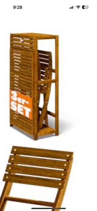 Conjunto balcon plegable