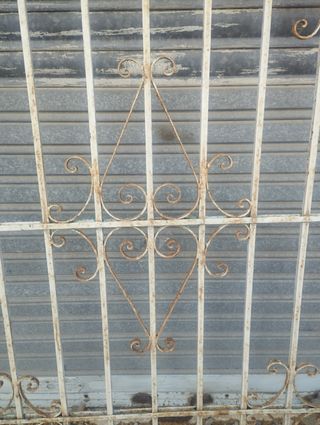 Reja de hierro de forja