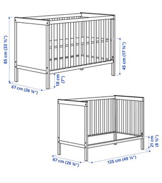 Cuna Ikea Sundvik