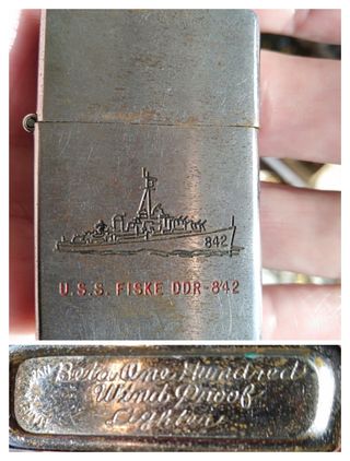 Mechero tipo zippo Slim