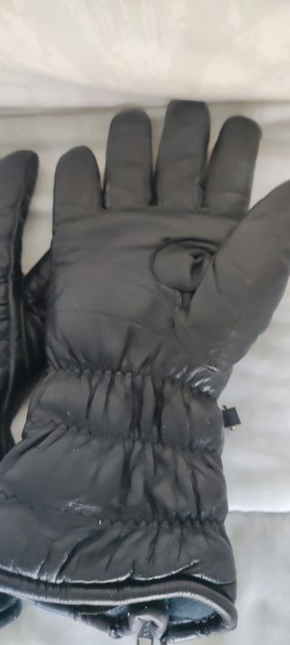 Guantes moto cuero de mujer