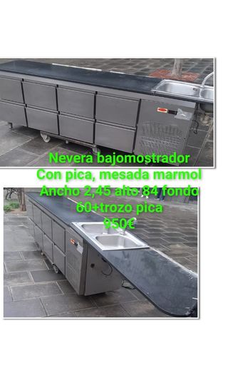 631213000 nevera bajomostrador