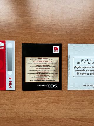 Tarjetas Club Nintendo Antiguas