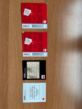 Tarjetas Club Nintendo Antiguas