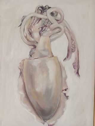 Cuadro oleo díptico Sepias