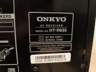 Sintoamplificador ONKYO HT-R695
