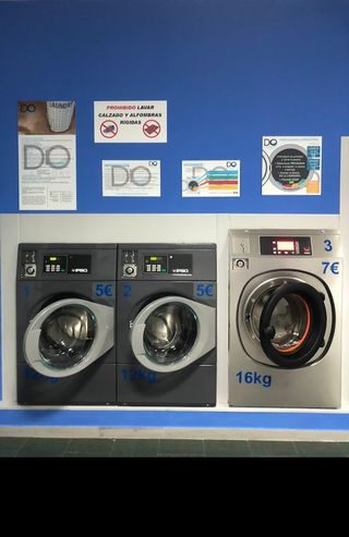 Máquinas para lavandería autoservicio