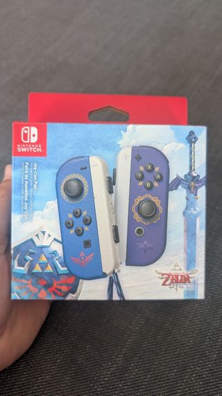 Nintendo Switch joycons Zelda skywardsword