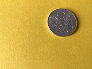 Moneta 10 lire spiga 1954