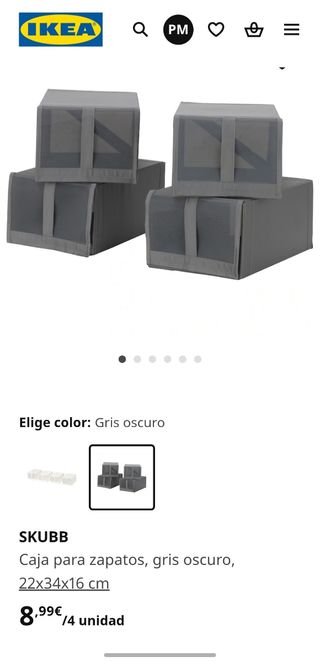 Zapatero individual IKEA