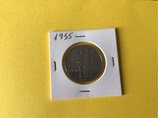 Moneta 100 lire 1955