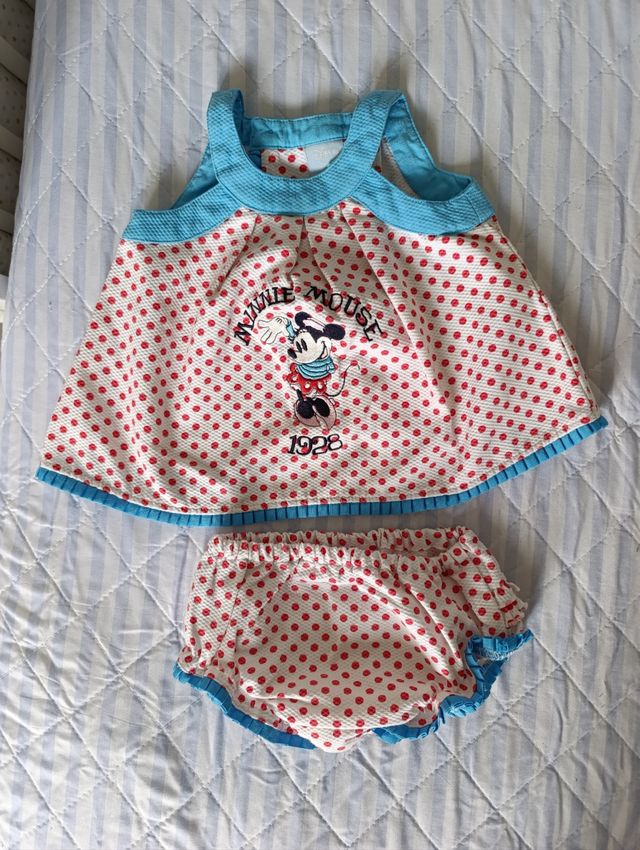 Lote ropita verano Minnie 3-6 meses