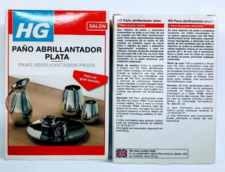 HG PAÑO ABRILLANTADOR DE PLATA PACK 2 UNIDADES